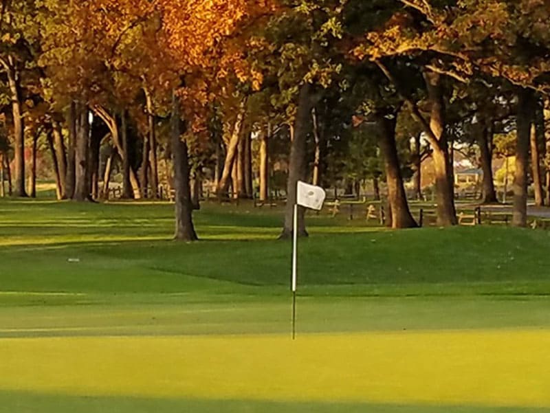 Phillips park golf course is a 18-hole course with usga greens a computerized irrigation system a three-hole junior course and a driving range with an all weather teeing surface